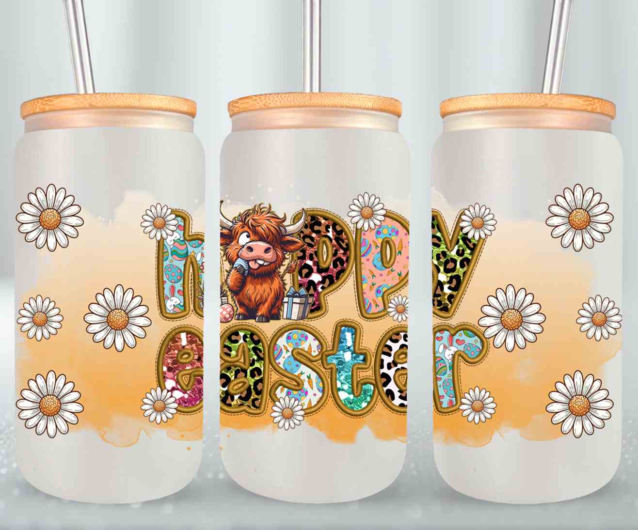 Highland Cow Easter-10400